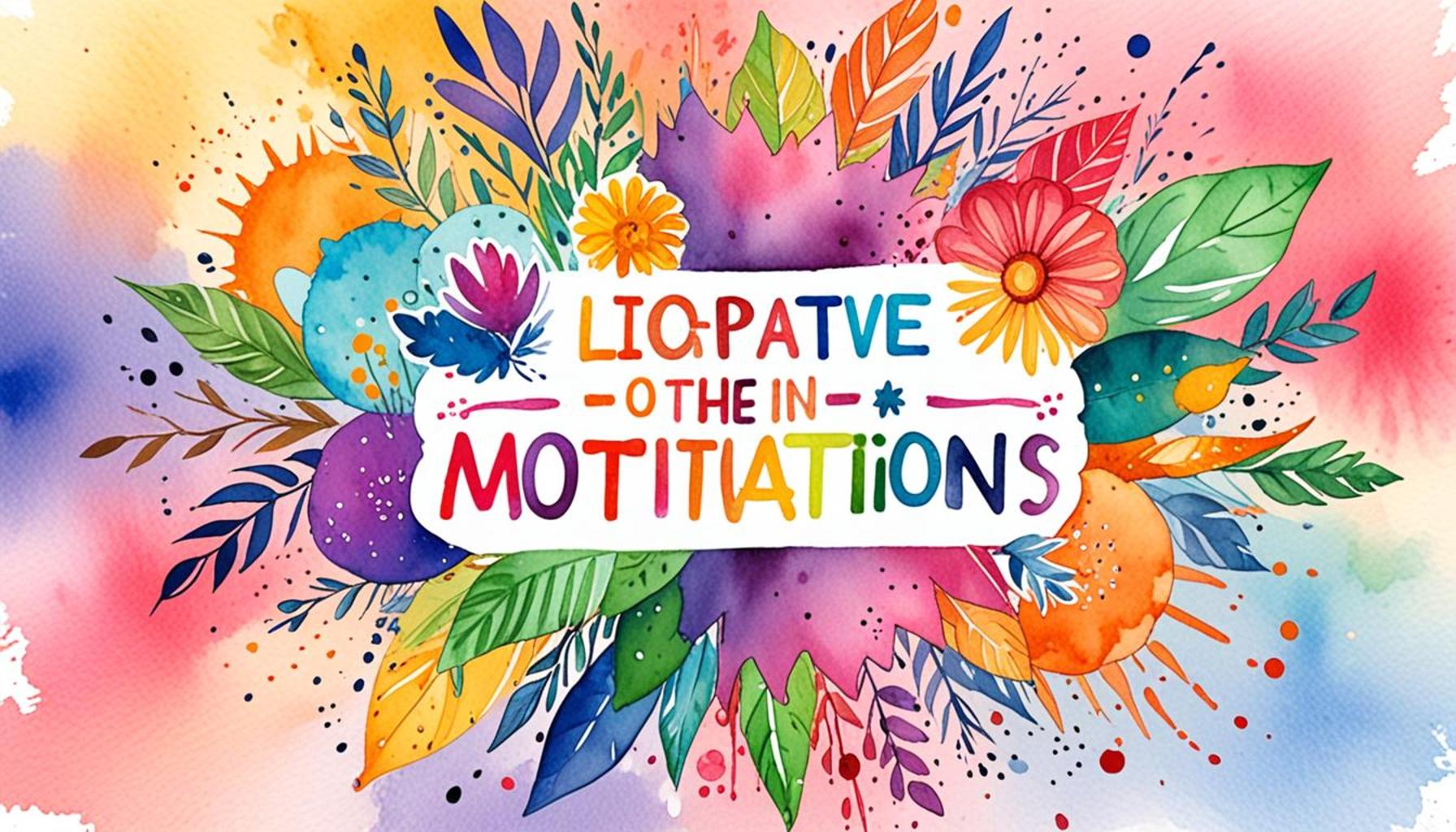 Positive Affirmations Boosting Motivation and Impacting Success